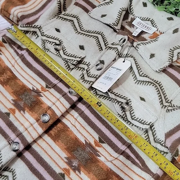 NWT Shyanne Long Fleece Shacket - Picture 10 of 15